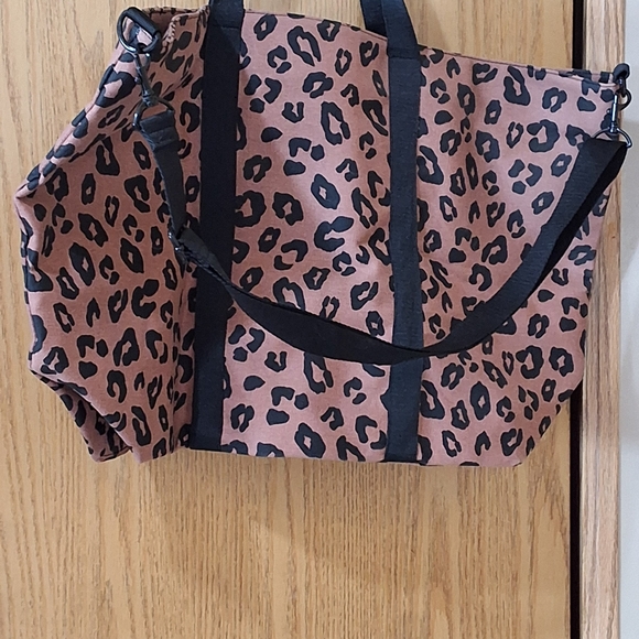 PINK Canvas Tote Bag NWOT - Picture 2 of 4